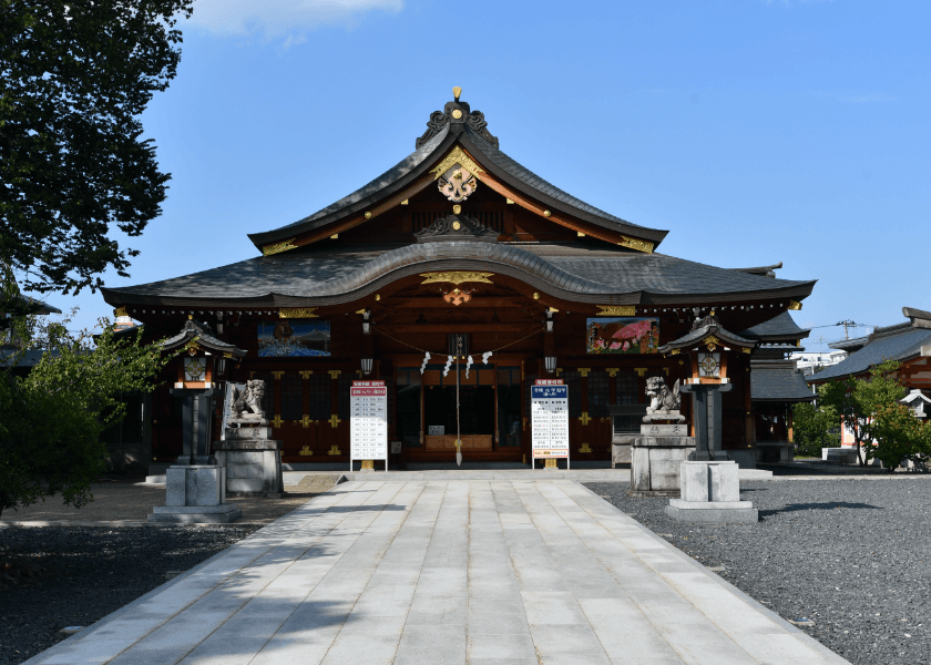諏訪町の福禄寿 …諏訪神社（福禄寿稲荷神社）