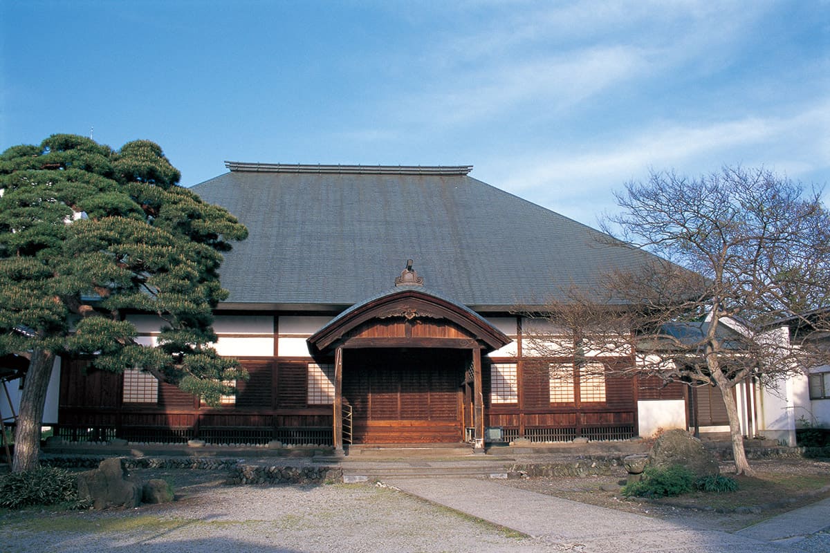 本丸の書院を移築したといわれる 宝光院