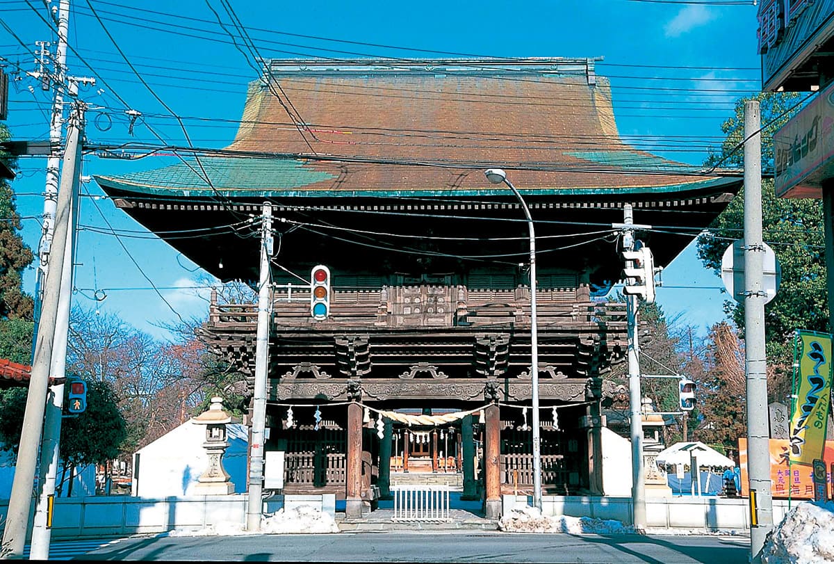 山形城の北の鎮守 鳥海月山両所宮