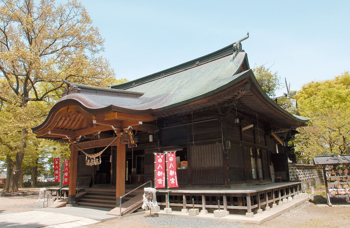 山形城の南の鎮守 六椹八幡宮